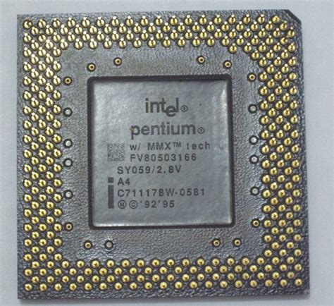 Historia De Los Procesadores Pentium