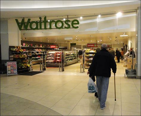 Waitrose Supermarket In Intu Eldon Square Mall Newcastle Upon Tyne
