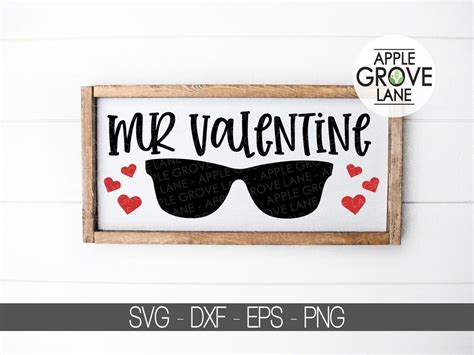 Valentines Day Svg Mr Valentine Svg Valentine Svg Boys | Etsy