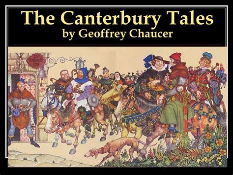 Canterbury Tales Bunpeiris Literature