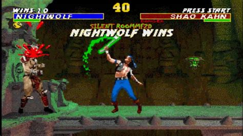 Nightwolf UMK3 Hardest Mega Endurance Kombat YouTube