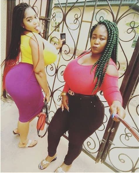 Two Nigerian Sisters Cause Stir On Internet With Their Massive B00bs Bigger Than Cossys Photos
