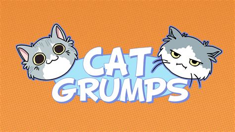 wallpaper illustration cat video games logo youtube cartoon brand game grumps