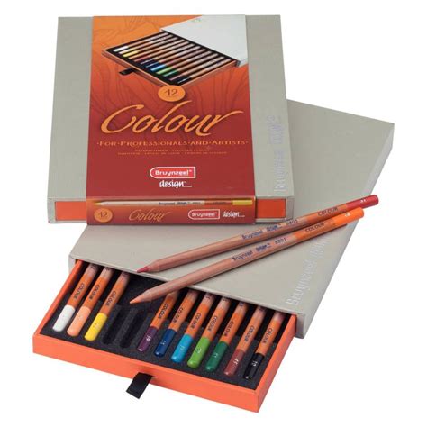 Bruynzeel Design Colored Pencils Box Set Of 12 Jerrys Artarama