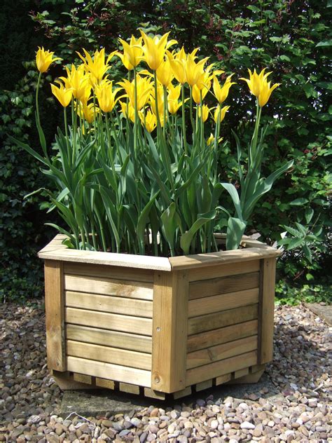 Pin By Cpneumann On Garden Ideas Wooden Planters Planters Wood Pots