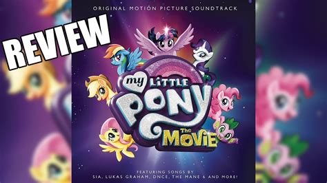 Review My Little Pony The Movie 2017 Soundtrack Youtube