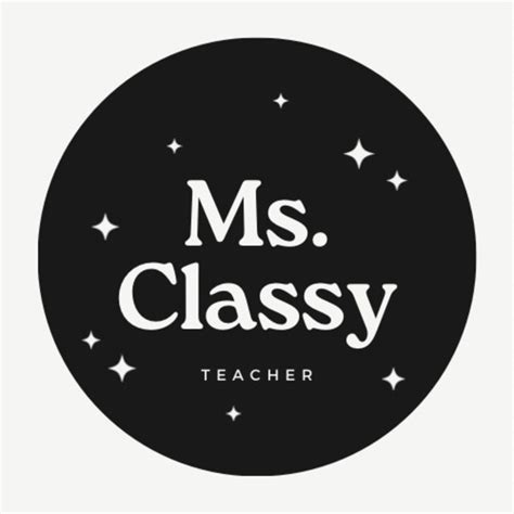 Ms Classy Teacher Teaching Resources Teachers Pay Teachers