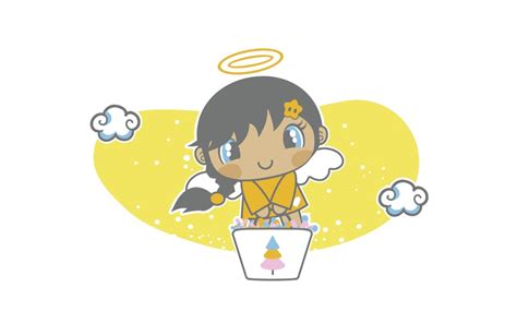 Cute Angel Telegraph