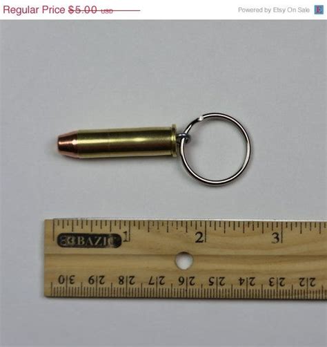 On Sale Bullet Keychain 357 Magnum Bullets Keyfob By Cardinalt 4