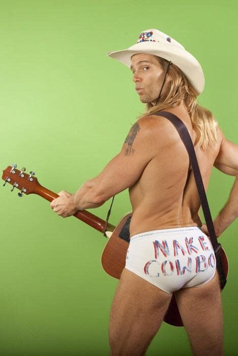 Robert Burck Aka The Naked Cowboy Scrolller