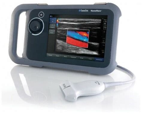 Sonosite Nanomaxx Portable Touch Ultrasound Cardio Imaging Doppler