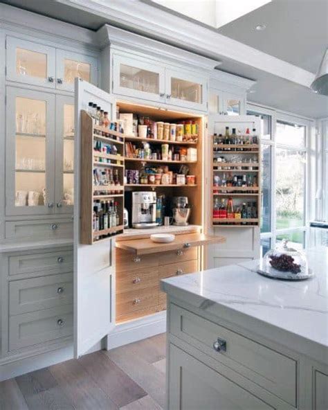 No matter the style, it should optimize your kitchen layout by consolidating everything in one handy location. Top 70 Best Kitchen Cabinet Ideas - Unique Cabinetry Designs