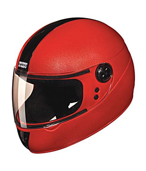 Studds Full Face Helmet Chrome Elite Red Large 58