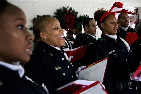 Inside The Squad Car And Out Dallas Police Choir Members Use Their Voices To Lift Spirits