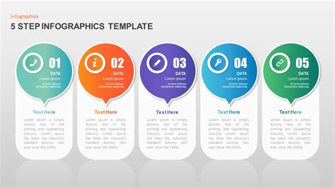 5 Step Infographic Template Infographic Powerpoint Infographic