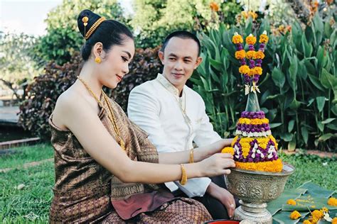 Maybe you would like to learn more about one of these? Aesthetic culture, elegant Lao wedding dress | LAOS PHOTOGRAPHY TOURS