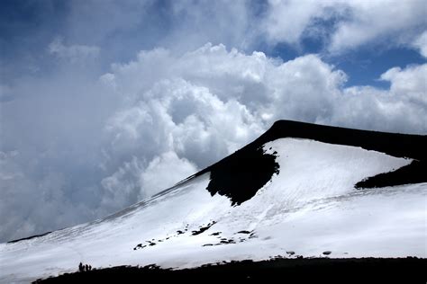 Wallpaper Cloud Sky Mountainous Landforms Mountain Range Snow