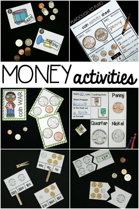 Awesome Money Activities | Money activities, Money games for kids