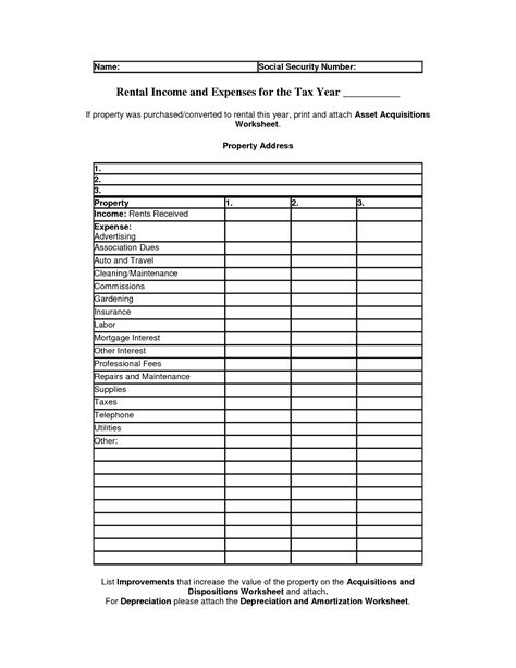 16 Financial Worksheet Template