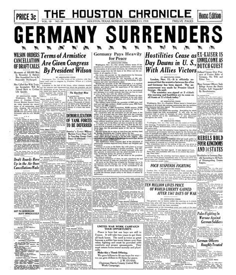 Germany Surrenders Hostilities Cease As Day Dawns In Us With Allies