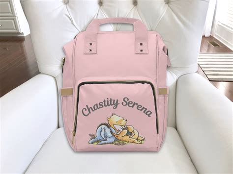 Winnie The Pooh Baby Bag Custom Diaper Bag Classic Winnie The Etsy