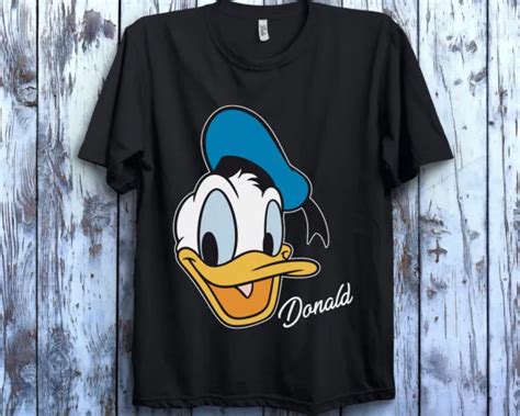 Disney Donald Duck Big Face Cute Portrait Unisex Adult T Shirt Kid Tee