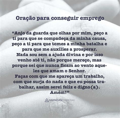 Oração Para Conseguir Emprego Urgente Mantras Positive Thinking Prayers