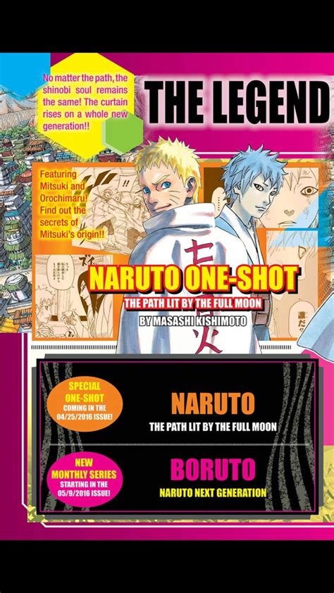 ‘naruto Manga One Shot Written By Masashi Kishimoto To Reveal Mitsuki