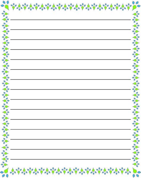 Double Lined Paper Printable For Handwriting Free Lined Papers Double