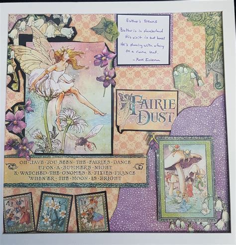 Graphic 45 Fairie Dust Collection Layout Design Jessica Waltersfor