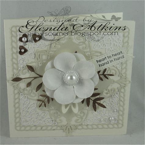 Gilby S Corner Crafty Cardmakers Challenge 240 Pearls And Gems