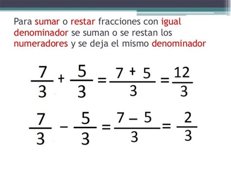 Operaciones Con Numeros Fraccionarios Uso De Las Tic En Matematicas