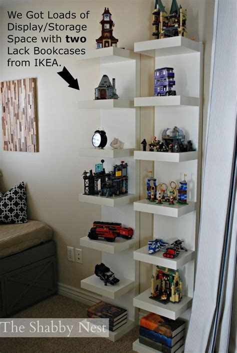 Sure, there are some really cool pictures of ways to organize collections but there's nothing written down about how to get it or what makes. Loft+Bedroom+Lego+Display.jpg 1,071×1,600 pixels | Lego ...