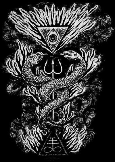 Leviathan Cross Esoteric Symbols Occult Symbols Occult Art Arte