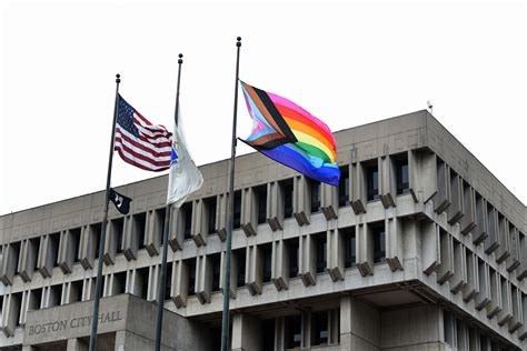 Flying Over City Hall Plaza A New Flag Reflects Lgbtq Diversity For