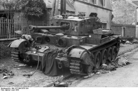 English Cromwell Tanks Destroyed By The Tiger And The Germ Flickr