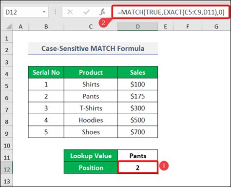 How To Use Match Function In Excel 7 Practical Examples