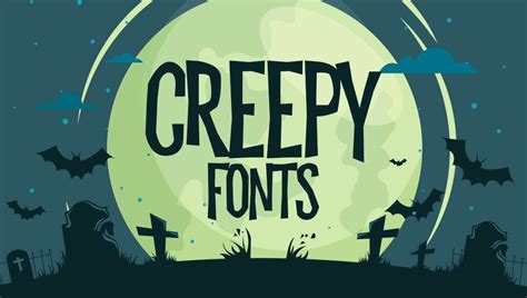 Free And Premium Creepy Fonts Creepy Font Spooky Font Creepy