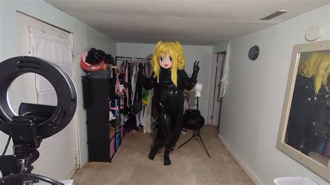 Kigurumi Roll And Thick Black Pvc Suit 5 By Gracideaclub On Deviantart