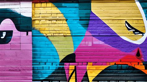 Street Art Gotham Graffiti Colorful 4k · Creative Fabrica