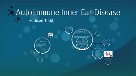 Autoimmune Inner Ear Disease By Addison Todd