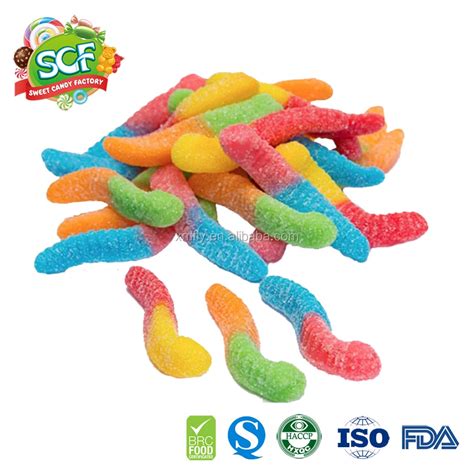 Halal Soft Sour Vat19 Gummy Worm Buy Vat19 Gummy Wormhalal Gummy