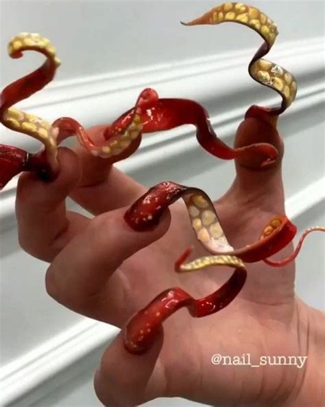 65 Strange And Disturbing Nail Art Designs Nail Art Designs Crazy