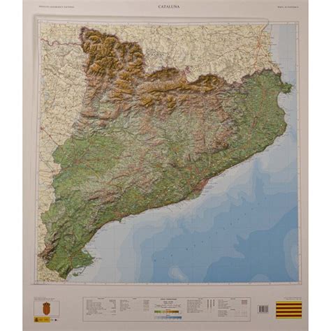 Puesta De Sol La Seguridad Pistola Mapa Montañas Catalunya Asistente