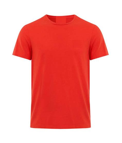 Aandp Red Colour Plain T Shirt Buy Aandp Red Colour Plain T Shirt Online