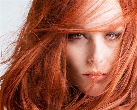 Gorgeous And Shiny Red Hair Beauty Photography Glazemoo