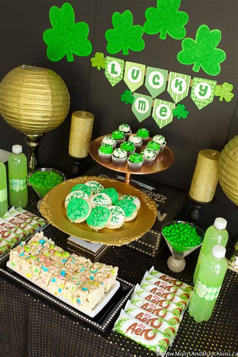 St Patricks Day For Kids Party And Treats Moms And Munchkins