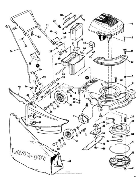 Lawn Boy 5080 Lawnmower 1972 Sn 200000001 299999999 Parts Diagram