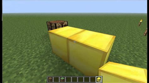 How To Make A Gold Block In Minecraft131 Youtube