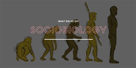 Sociobiology Eo Wilson